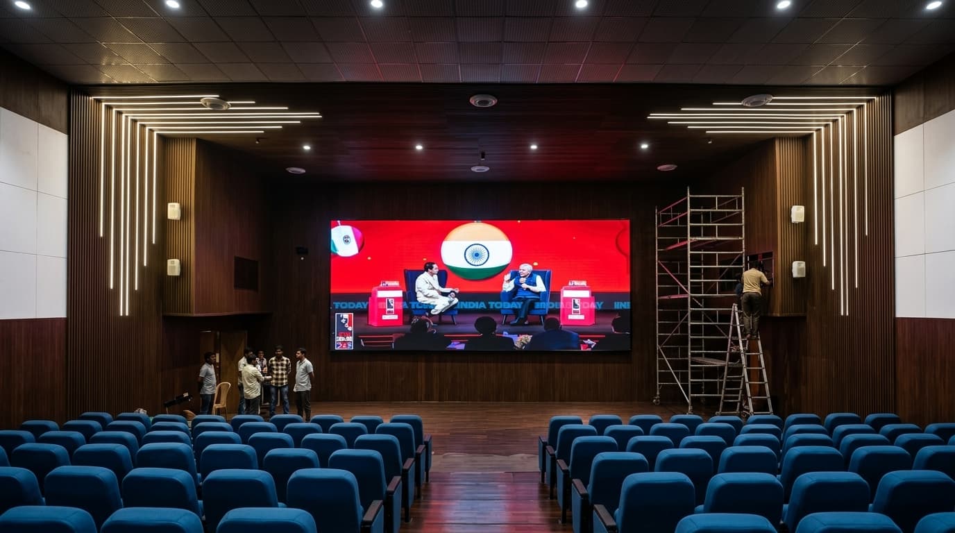 Indoor LED Command & Conference Hall