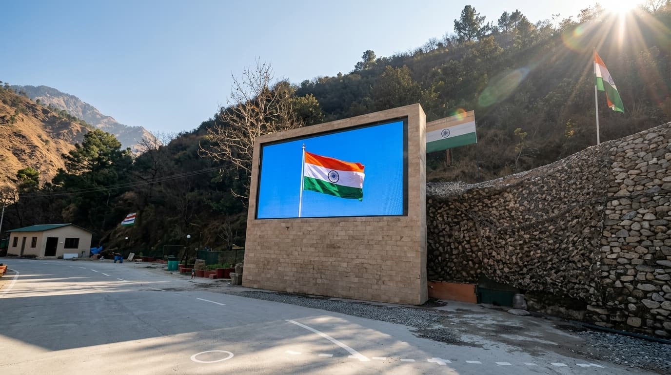 Outdoor Border Area LED Video Wall