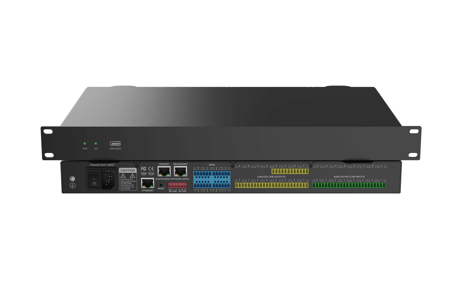 NLP1208D · rack front
