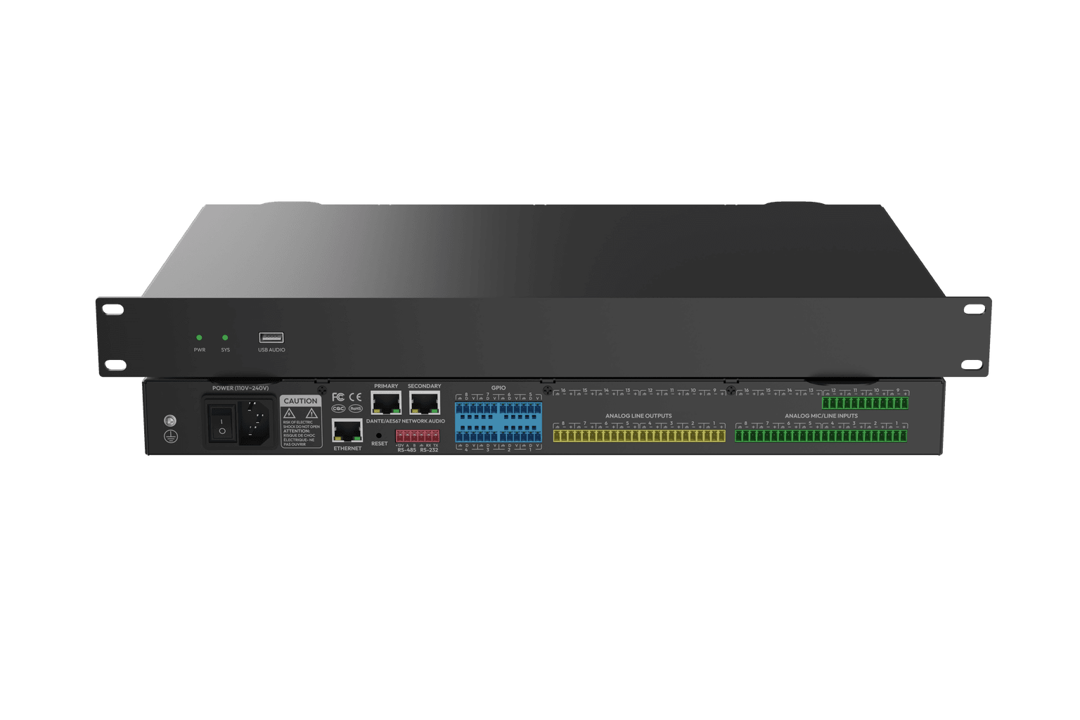 NLP1208 · rack front
